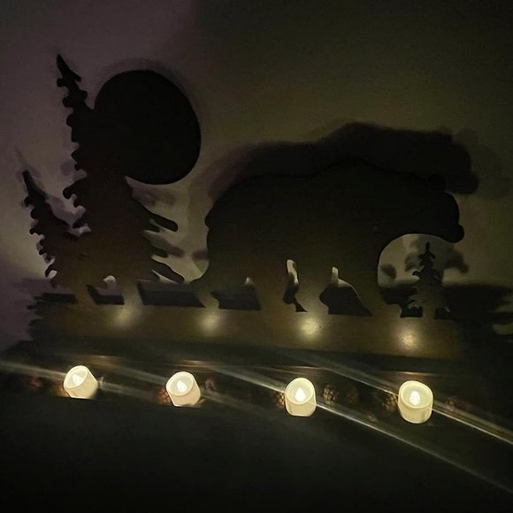 Flickering Flameless Candle Tea Lights Votive  Centerpiece Table Decorations - Picture 9 of 11